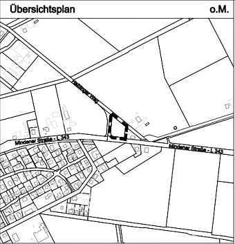 Übersichtskarte BPW53 Übersichtskarte BPW53 © Gemeinde Wagenfeld